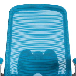 Кресло MESH-10 ткань, голубой