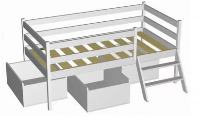 Ящики выкатные RooRoom VK-111с Серые