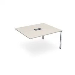 Стол системы БЭНЧ, переговорный, конечный GLOSS LINE НСПК-П.926 Ivory