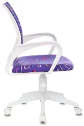 Кресло детское Бюрократ KD-W4/Sticks 08