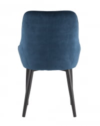 Стул Диана велюр Сине-зеленый