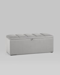 Банкетка Нильсон 2 велюр Серый