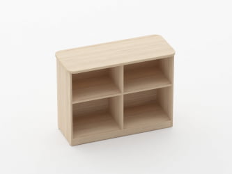 Тумба приставная к столу Glassy 3.18.101 Бук светлый