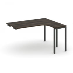 Стол-приставка к опорной тумбе/шкафу (правый) CONCEPT CN.OSAPR-005(R) Дуб Мали Черный