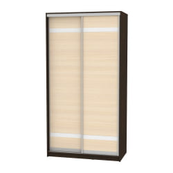 Шкаф-купе B-230х120х60-3(Венге-ДМ-D9D9)