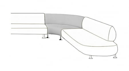 Угловой элемент Стоун С-20/13