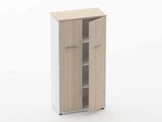 Шкаф 3 широкий закрытый, 2 двери Deka 10.16.141 Туя/Белый