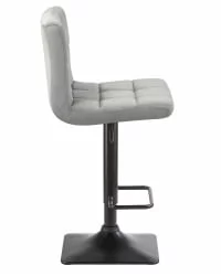 Стул барный DOBRIN DOMINIC Серый велюр MJ9-75