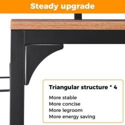Стол для школьника EUREKA ZX-SS120B-RBB Brown