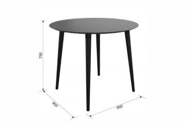 Стол обеденный Сканди 2 Кофейный-венге