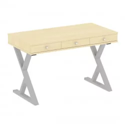 Стол письменный HOME OFFICE VR.SP-1-118.M Клен/Серый металл