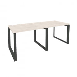 Рабочая станция на О-образном м/к ОНИКС О.МО-РС-2.1.8 Денвер Светлый/Антрацит / ONIX O.MO-RS-2.1.8