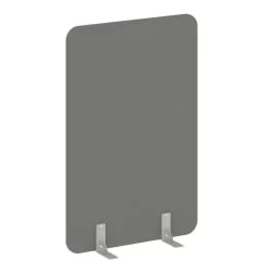 Перегородки на металлических опорах на фетровых подпятниках Р-лине ДП.Ф-100-150 Металлик / R-line DP.F-100-150