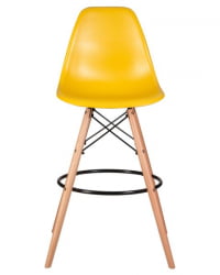 Стул барный DOBRIN DSW BAR (ножки светлый бук, цвет горчичный (Y-03)) 2 шт
