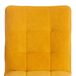 Компьютерное кресло ZERO велюр Clermon, горчичный, 170