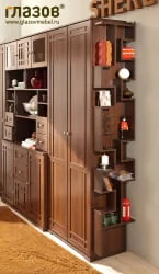 Стеллаж Twist Орех Шоколадный