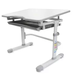 Комплект парта и стул с чехлом RIFFORMA SET-10 Белый Голубой