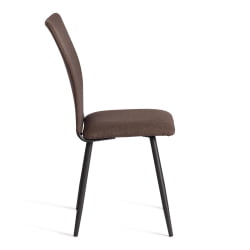 Стул со спинкой La Rousse NEW, ткань рогожка, коричневый/черный, 3М7-147, 45x55x93 см