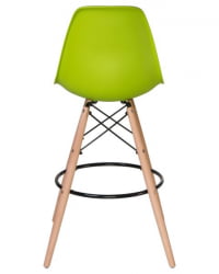 Стул барный DOBRIN DSW BAR (ножки светлый бук, цвет сиденья салатовый (G-08)) 2 шт