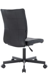 Кресло для персонала Everprof EP-300 Экокожа Черный