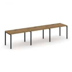 Рабочая станция на 3 места CONCEPT CN.ORS-006 Сандал Янтарный Антрацит