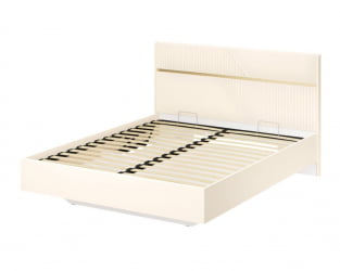 Кровать с подъемным механизмом Монако 903.21 Белый шпон/Даллас Айвори