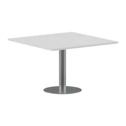 Конференц-стол на 4 человека IMAGO ПРГ-6 Белый-алюминий