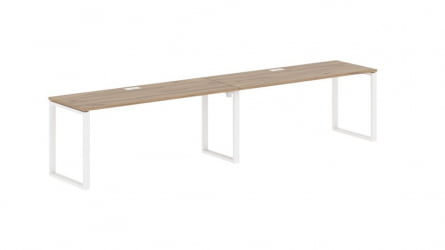 Бенч-система EDIS EQWST 3567 Дуб Денвер светлый Белый