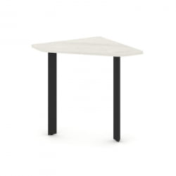 Угловой элемент стола Стайл Проджект СН-59.УСП-011 Дуб Наварра/Металл Черный 700*700*750 / SN-59.USP-011