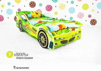 Детская кровать от 3 до 7 лет Вихрь