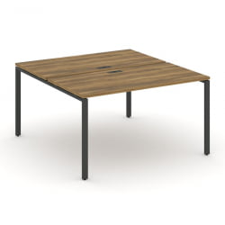 Рабочая станция двухсторонняя на 2 места CONCEPT CN.DRS-003 Сандал Янтарный Антрацит