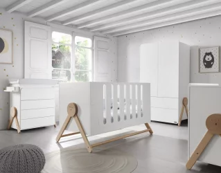 Комод в детскую Micuna Swing B-1837 White/Waterwood