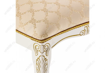 Стул деревянный Лауро Патина золото-Бежевый