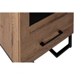 Узкий шкаф в прихожую Loft 500 см Дуб Табак