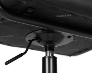 Офисное кресло для персонала DOBRIN TERRY BLACK (черный) 2 шт