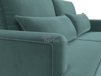 Диван Джерси прямой (2180*1020*950) Бирюзовый, 105405