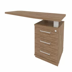 Тумба приставная First KTP-2 (R) Дуб Табак