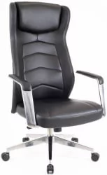 Кресло для руководителя Everprof Parlament Кожа Черный