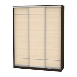 Шкаф-купе B-220х180х60-1(Венге-ДМ-D7D7D7)