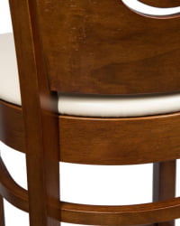 Стул барный DOBRIN JERRY BAR (шоколад, кремовый) 2 шт