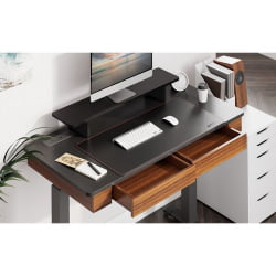 Стол для компьютера c электрической регулировкой по высоте и 2 ящиками EUREKA ERK-ED-I47-WN