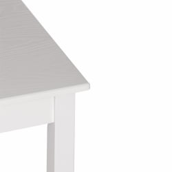 Стол MOSS бук, мдф, 68 х 124 х 77 см, white (белый)