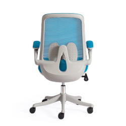 Кресло MESH-10 ткань, голубой
