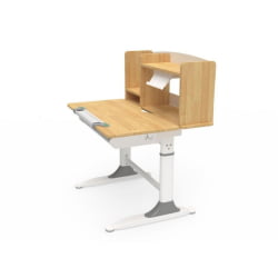 Стол письменный детский с регулировкой высоты и полками EUREKA ECD-XYL-80