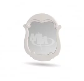 Зеркало Мария 06 Белый глянец