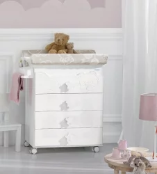 Комод в детскую Micuna Dolce Luce пеленальный B-1673 white