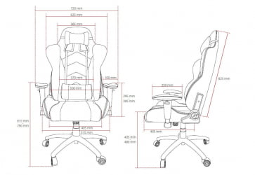 Геймерское кресло Arozzi Inizio Fabric Black