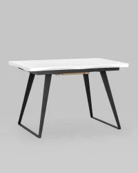 Стол обеденный Йорк раскладной 120-160 Белый