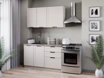 Шкаф кухонный 450 Джамис ЛД 296.330.000.103 Белый Кашмир