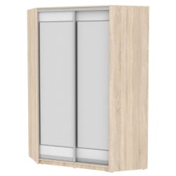 Шкаф-купе ЙА-230х1400-718-2(ДСС-Белый-Д2Д2) / YA-230х1400-718-2(ДСС-Белый-D2D2)